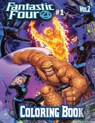 Fantastic Four Coloring Book
