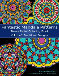 Bertrand.pt - Fantastic Mandala Patterns Stress Relief Coloring Book