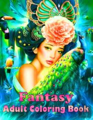 Fantasy Adult Coloring Book