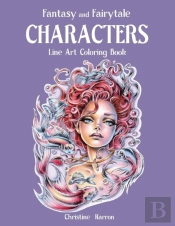 Fantasy And Fairytale Characters Line Art Coloring Book