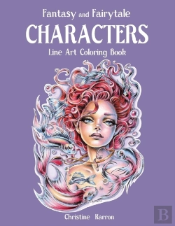 Bertrand.pt - Fantasy And Fairytale Characters Line Art Coloring Book