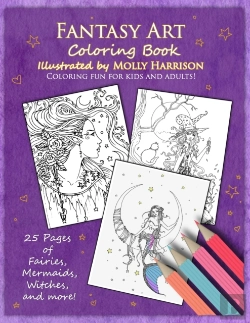 Bertrand.pt - Fantasy Art Coloring Book