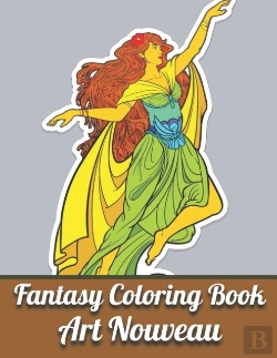 Bertrand.pt - Fantasy Coloring Book Art Nouveau