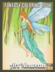 Fantasy Coloring Book Art Nouveau