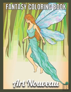 Bertrand.pt - Fantasy Coloring Book Art Nouveau
