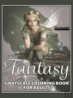 Bertrand.pt - Fantasy Grayscale Coloring Book For Adults