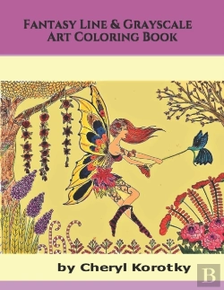 Bertrand.pt - Fantasy Line & Grayscale Art Coloring Book