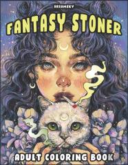 Fantasy Stoner Coloring Book For Adults