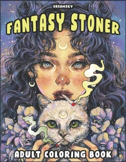 Bertrand.pt - Fantasy Stoner Coloring Book For Adults