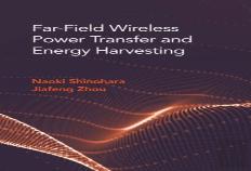 Far Field Wireless Power Transfer And Energy Harvesting