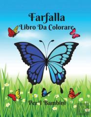 Farfalla Libro Da Colorare Per I Bambini