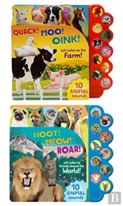 Bertrand.pt - Farm And Wild Animal 10 Button Sound Books: 2 Book Pack