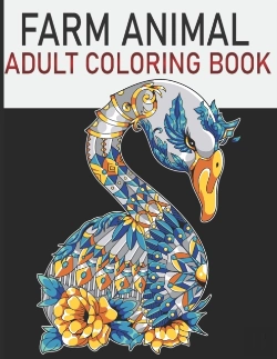 Bertrand.pt - Farm Animal Adult Coloring Book