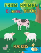 Farm Animal Coloring Book For Kids