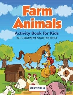 Bertrand.pt - Farm Animals Activity Book For Kids