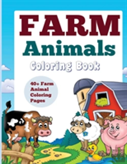 Bertrand.pt - Farm Animals: Coloring Book: 40+ Farm Animal Coloring Pages
