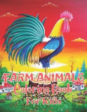 Farm Animals Coloring Book