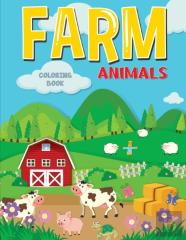 Farm Animals Coloring Book