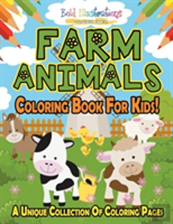 Bertrand.pt - Farm Animals Coloring Book For Kids! A Unique Collection Of Coloring Pages