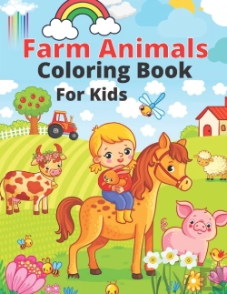Bertrand.pt - Farm Animals Coloring Book For Kids