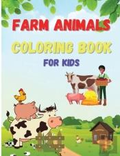 Farm Animals Coloring Book For Kids