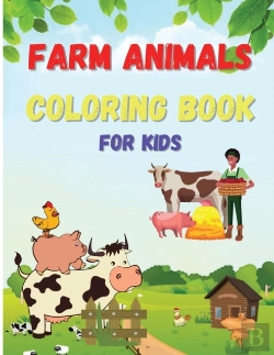 Bertrand.pt - Farm Animals Coloring Book For Kids