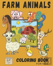 Farm Animals Coloring Book For Kids