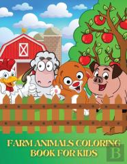 Farm Animals Coloring Book For Kids
