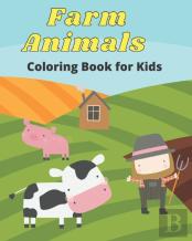 Farm Animals Coloring Book For Kids