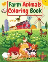 Farm Animals Coloring Book