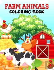 Farm Animals Coloring Book
