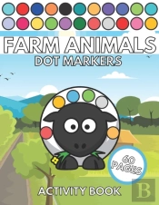 Farm Animals Dot Markers Activity Book