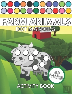 Bertrand.pt - Farm Animals Dot Markers Activity Book