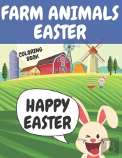 Farm Animals Easter Coloring Book