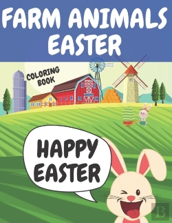 Bertrand.pt - Farm Animals Easter Coloring Book