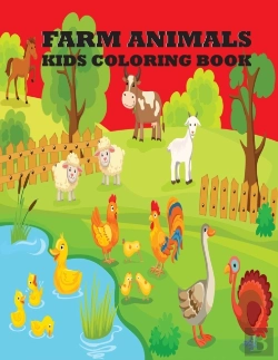 Bertrand.pt - Farm Animals Kids Coloring Book