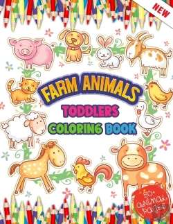 Bertrand.pt - Farm Animals Toddlers Coloring Book