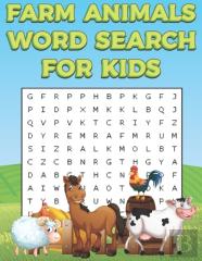 Farm Animals Word Search For Kids