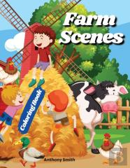 Farm Scenes Coloring Book With Animals