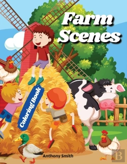 Bertrand.pt - Farm Scenes Coloring Book With Animals