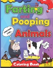Farting And Pooping Animals Coloring Book