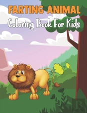 Farting Animal Coloring Book For Kids