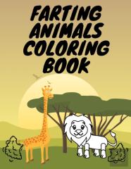 Farting Animals Coloring Book