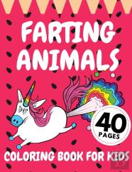 Farting Animals Coloring Book For Kids