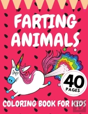 Farting Animals Coloring Book For Kids