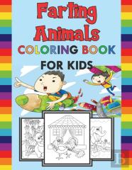 Farting Animals Coloring Book For Kids
