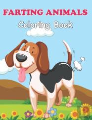 Farting Animals Coloring Book