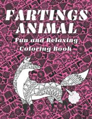 Farting Animals Fun And Relaxing Coloring Book