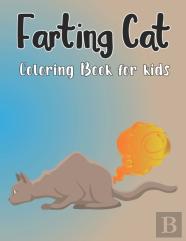 Farting Cat Coloring Book For Kids