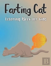 Farting Cat Coloring Book For Kids